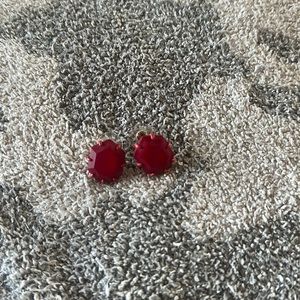 Kendra Scott Matte Red Morgan’s